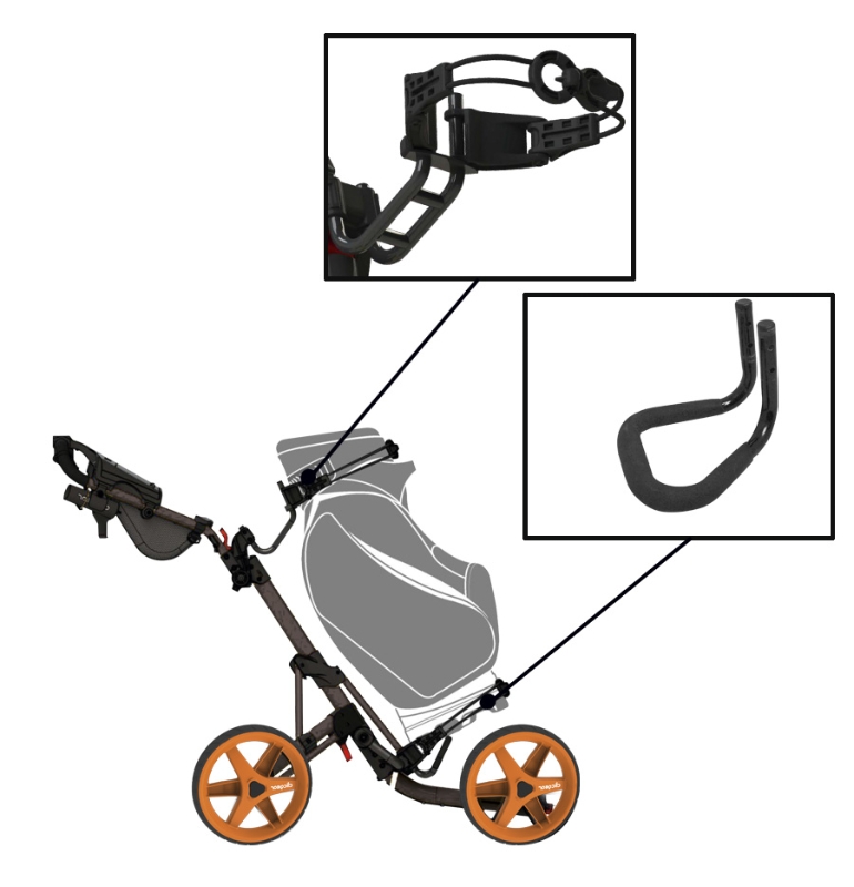 clicgear tour bag kit installation