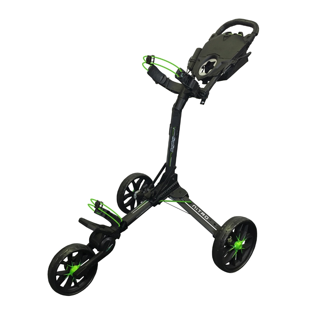 Bag Boy Nitron Trolley Charcoal Lime JS International